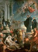 Peter Paul Rubens Saint Ambrose forbids emperor Theodosius oil painting artist